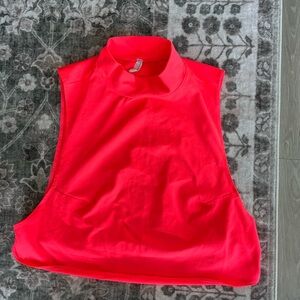 Free people movement vibrant pink Top
